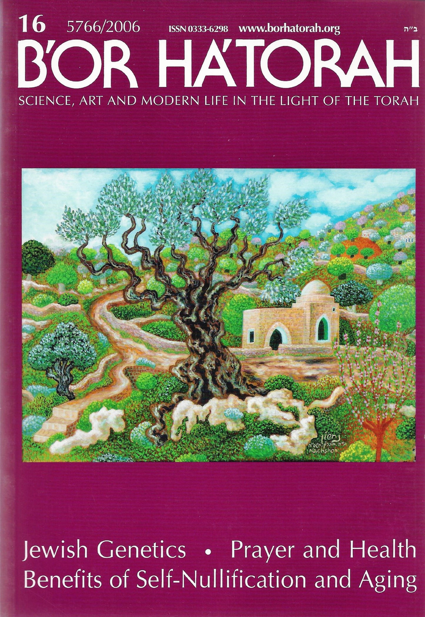 B'Or Ha'Torah volume 16 - 1071
