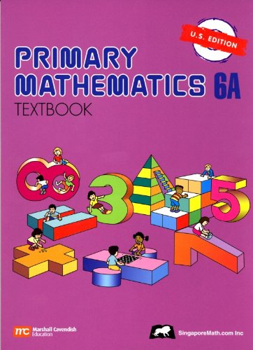 Primary Mathematics 6A Textbook U.S. Edition The Happy Book Stack