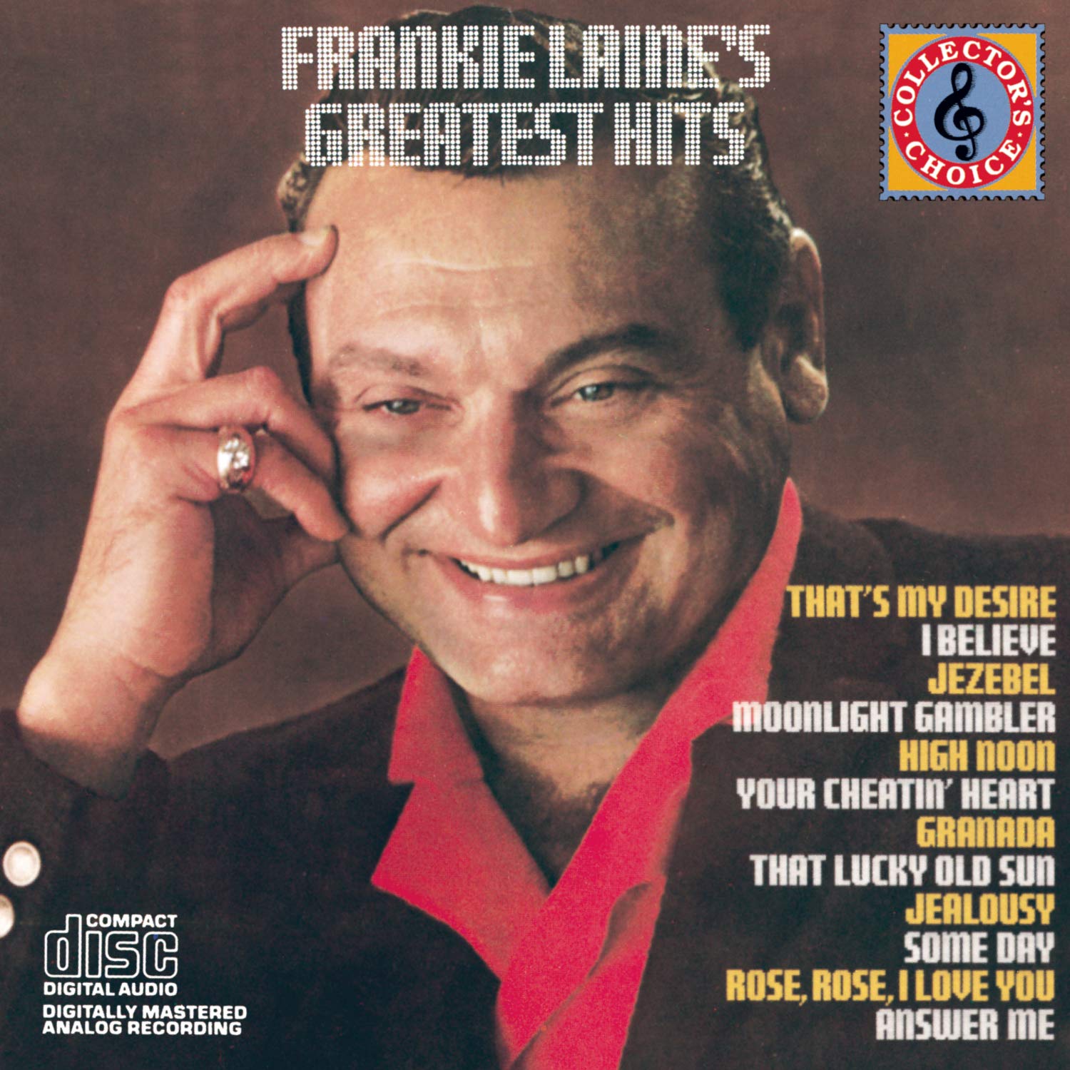 Frankie Laine's Greatest Hits The Happy Book Stack