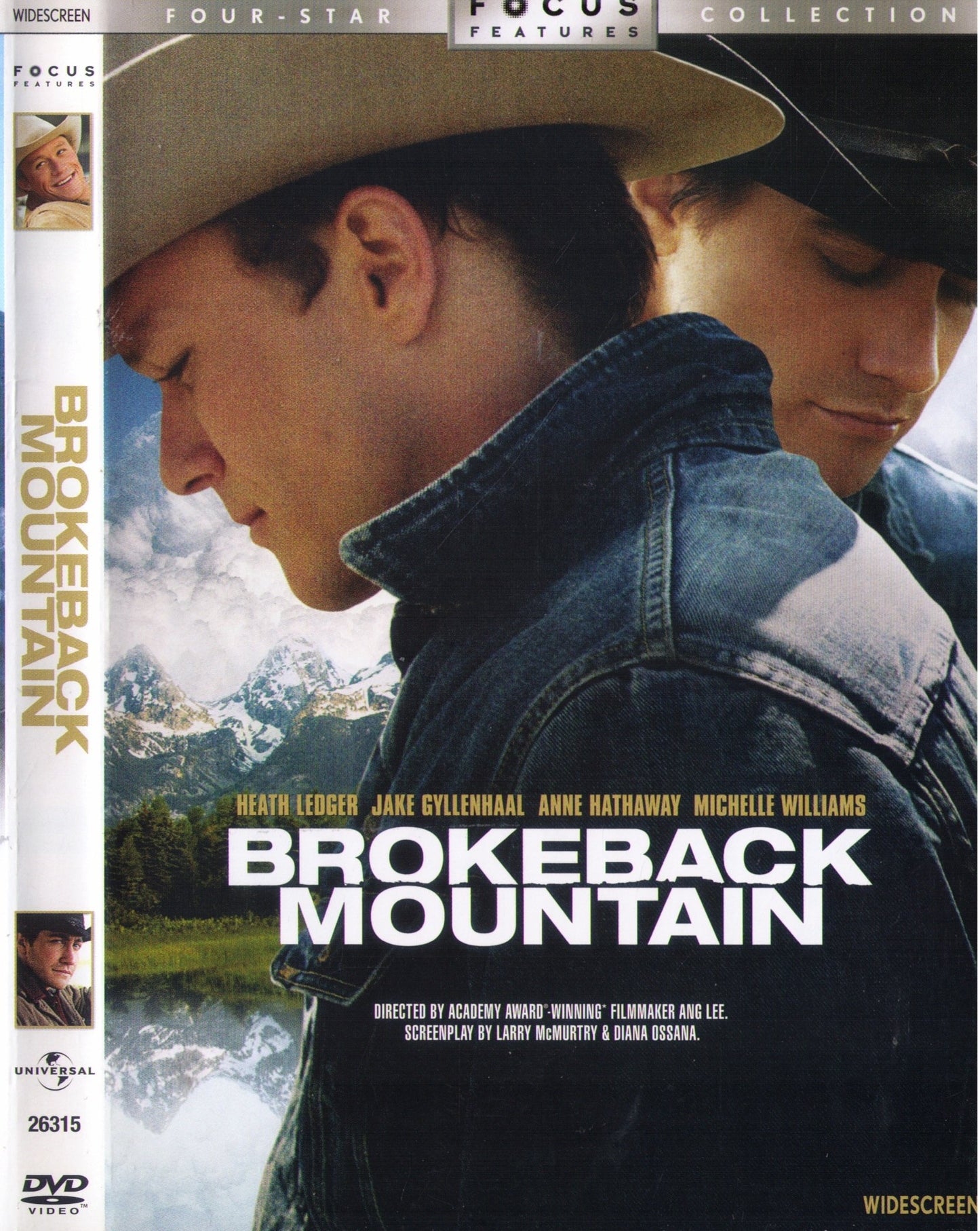 Brokeback Mountain [DVD] The Happy Book Stack
