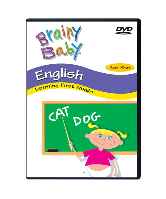 Brainy Baby English DVD: Learning First Words Classic Edition - 5838