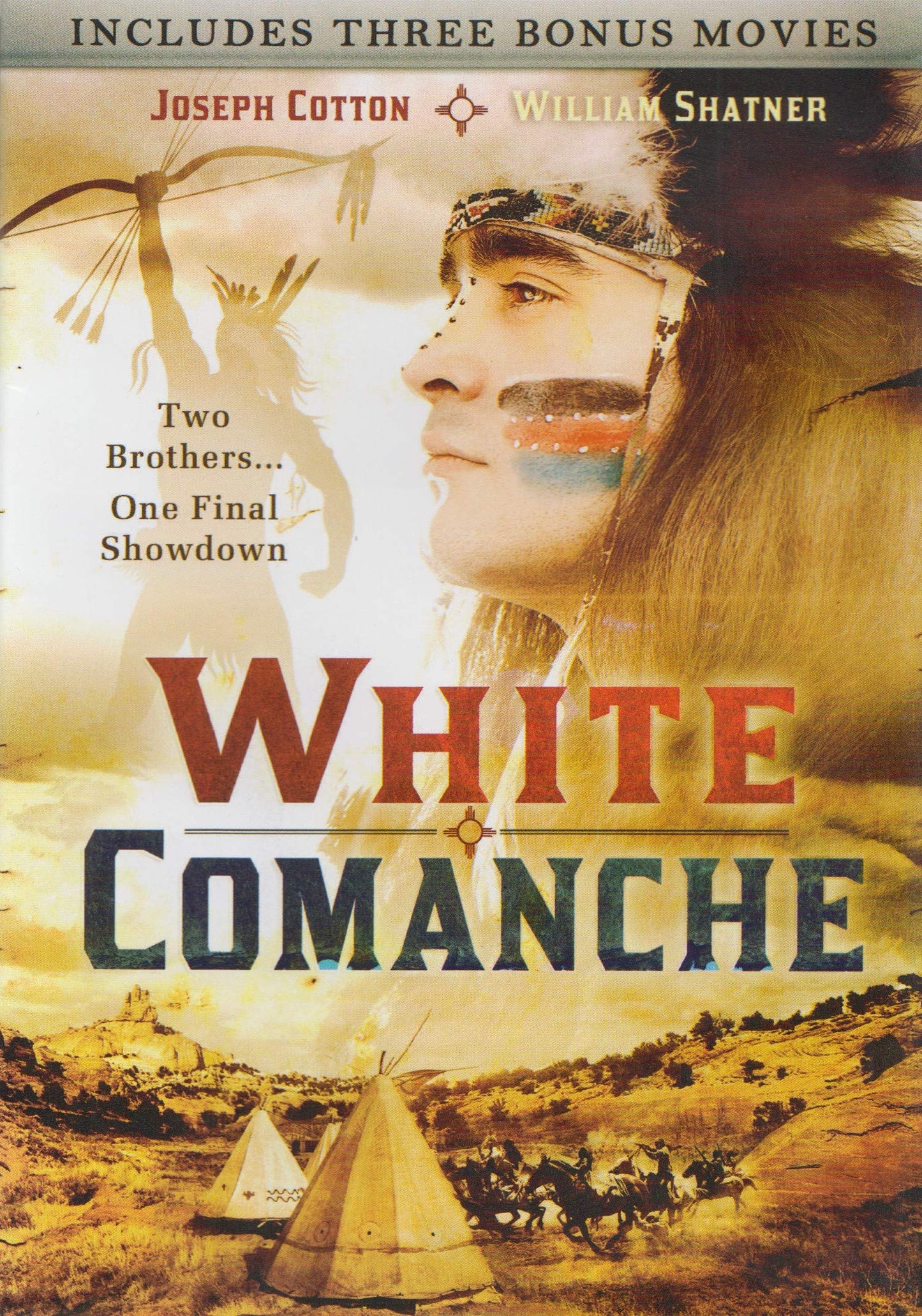 White Comanche Includes Bonus Movies: Great American West / Kentucky Rifle / Bells of San Angelo - 5693