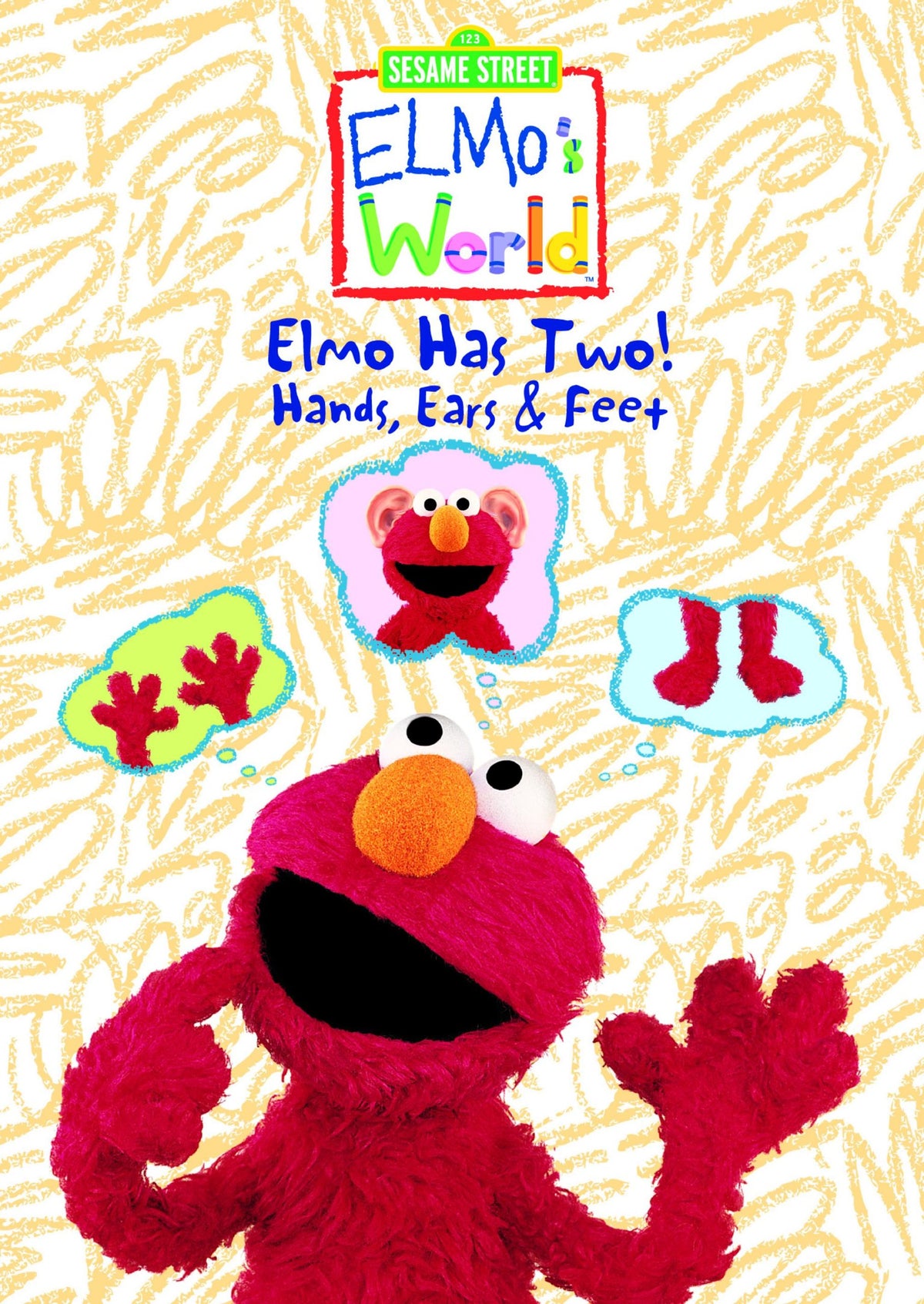 Elmo's World: Elmo Has Two! Hands, Ears & Feet The Happy Book Stack