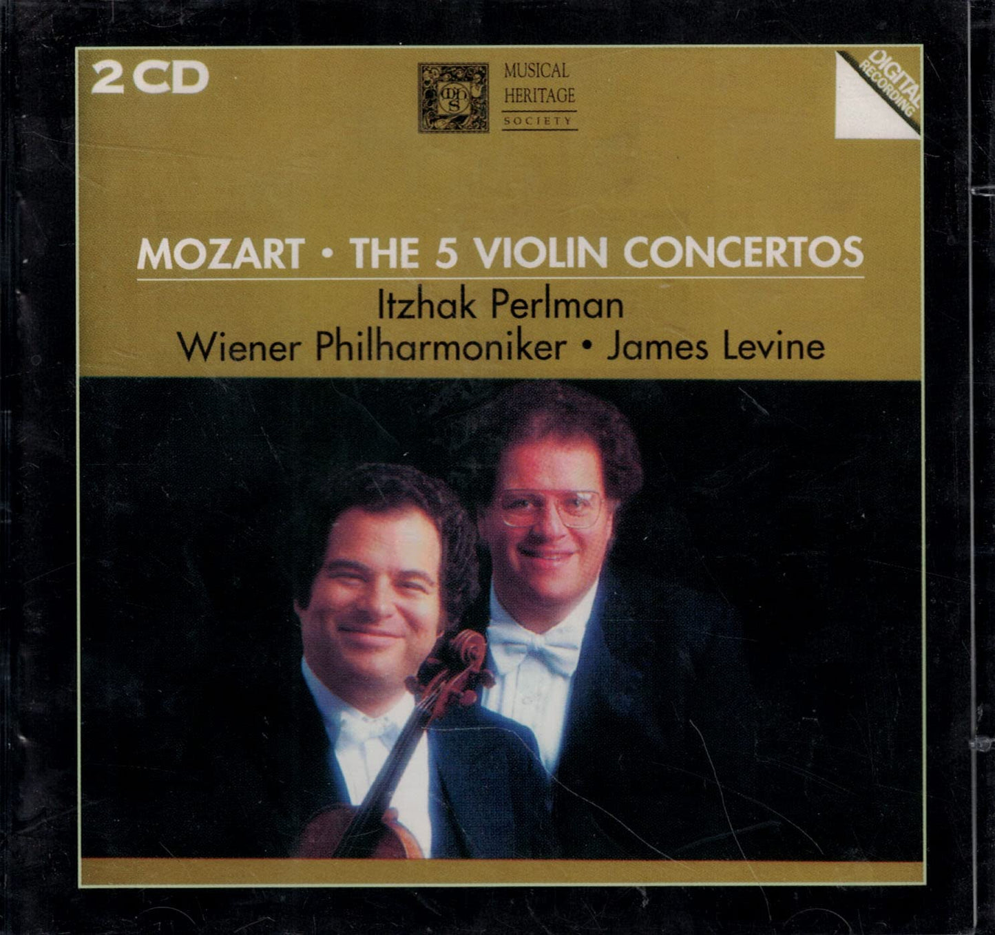 Mozart: The 5 Violin Concertos (Musical Heritage Society) The Happy Book Stack