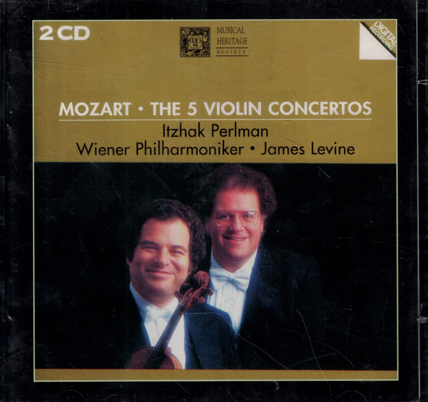 Mozart: The 5 Violin Concertos (Musical Heritage Society) The Happy Book Stack
