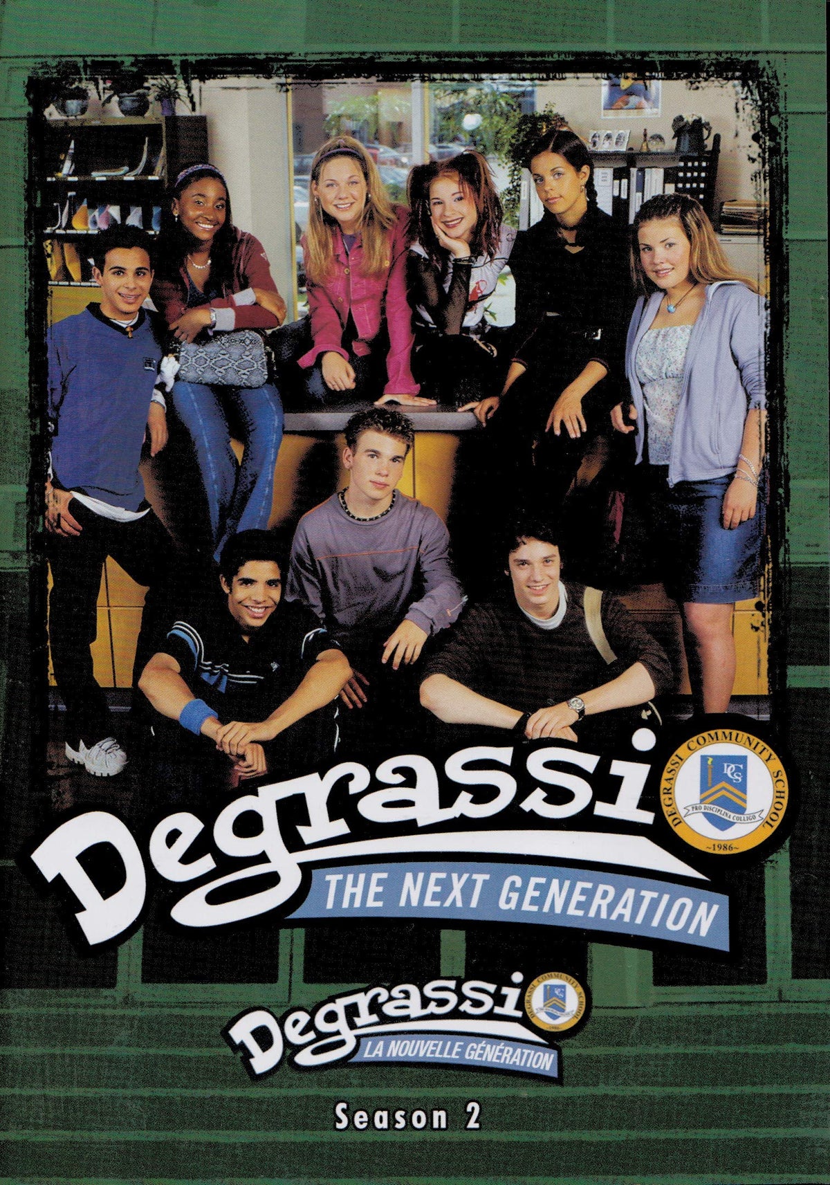 Degrassi: The Next Generation, Season 2 The Happy Book Stack