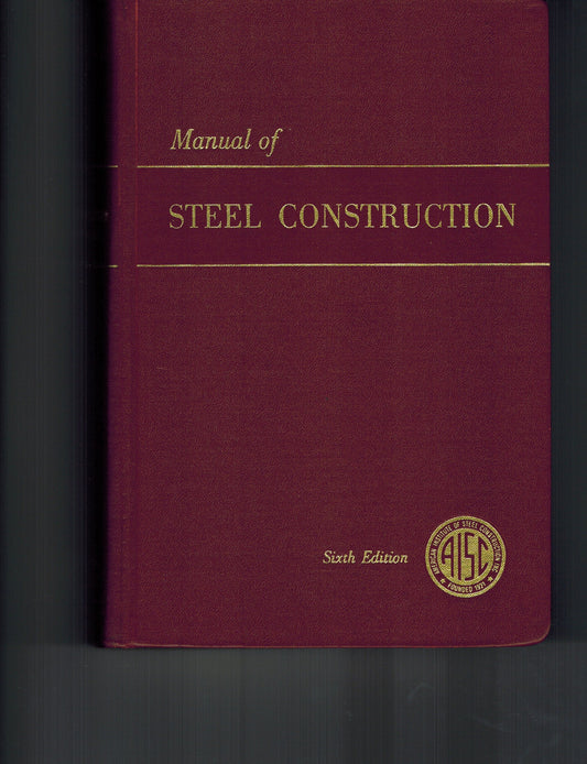 Manual of Steel Construction (Sixth Edition) - 7404