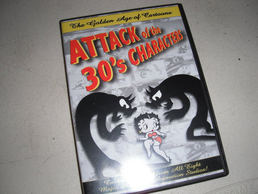 The Golden Age of Cartoons: Attack of the 30's Characters [DVD] - 4131