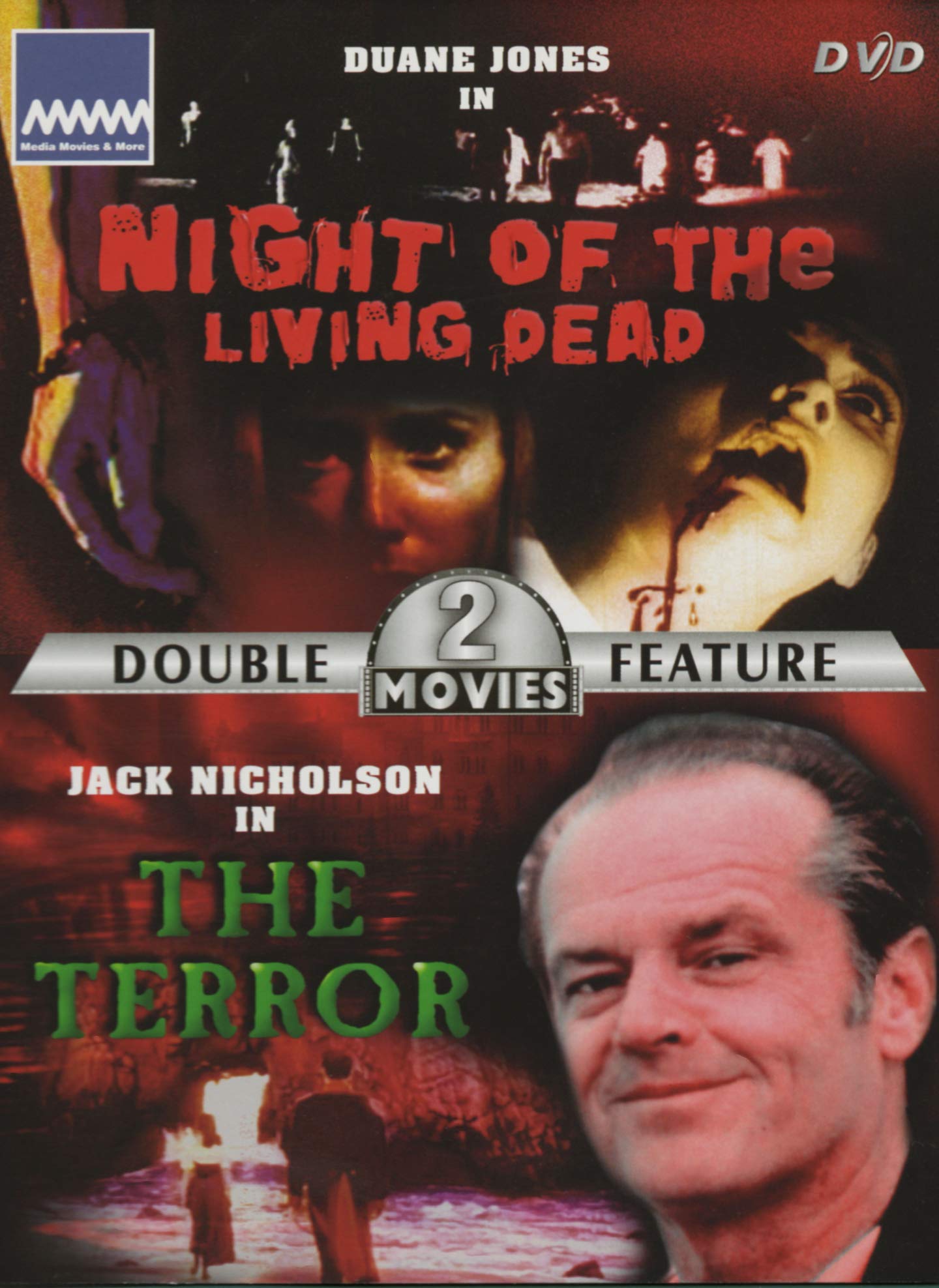 Jack Nicholson / Duane Jones // The Terror / Night of the Living Dead The Happy Book Stack