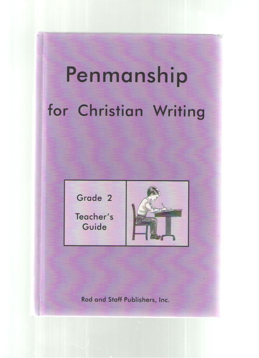 Penmanship for Christian Writing : Grade 2 : Teacher's Guide) The Happy Book Stack