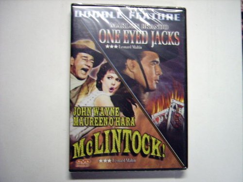 Double Feature Marlon Brando One Eyed Jacks & John Wayne / Maureen O'hara Mclintock! The Happy Book Stack