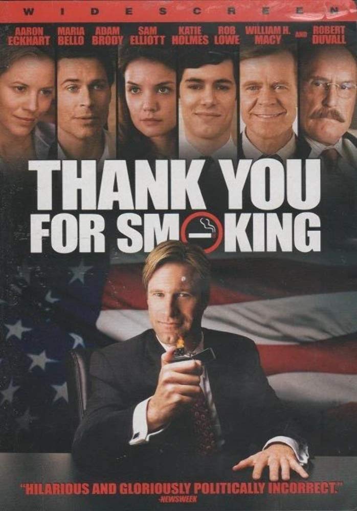 Thank You for Smoking (Widescreen Edition) The Happy Book Stack