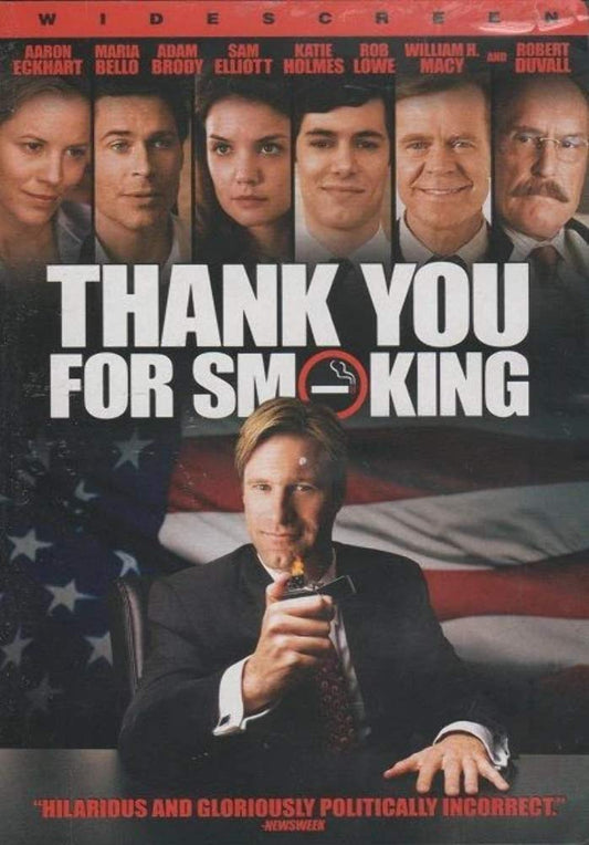 Thank You for Smoking (Widescreen Edition) The Happy Book Stack