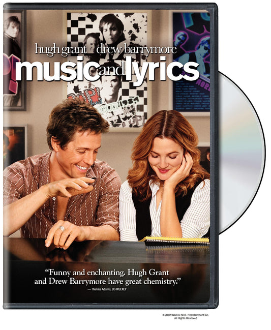 Music and Lyrics (Full Screen) (2007) DVD The Happy Book Stack