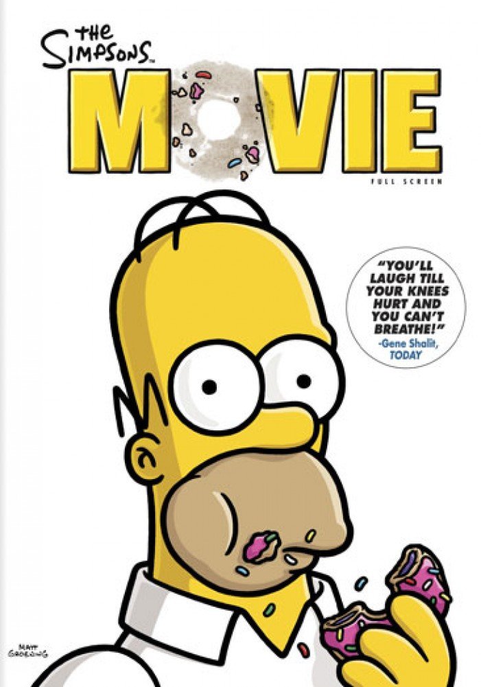 Simpsons Movie, The The Happy Book Stack