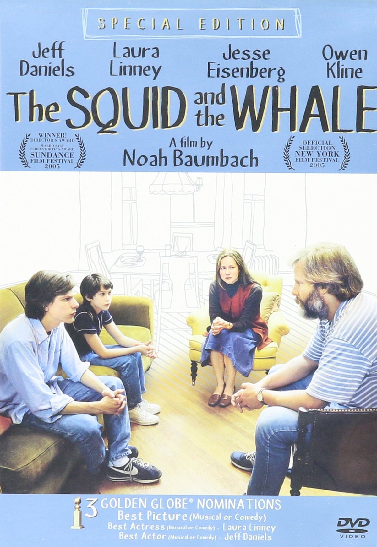 The Squid and The Whale - Special Edition DVD - Widescreen The Happy Book Stack