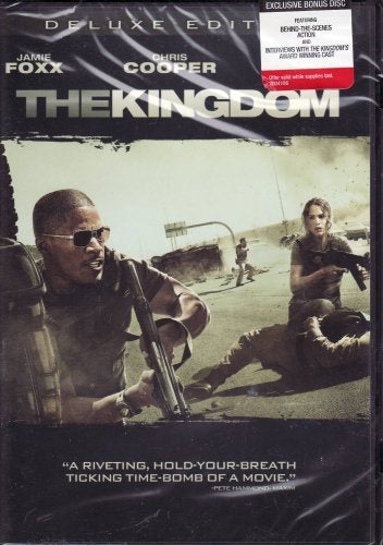 The Kingdom DELUXE LIMITED EDITION 2 Disc Widescreen DVD - Includes Bonus Disc wit Behind the Scenes Action and Interviews with Jamie Foxx, Chris Cooper, Jennifer Garner and Jason Bateman The Happy Book Stack