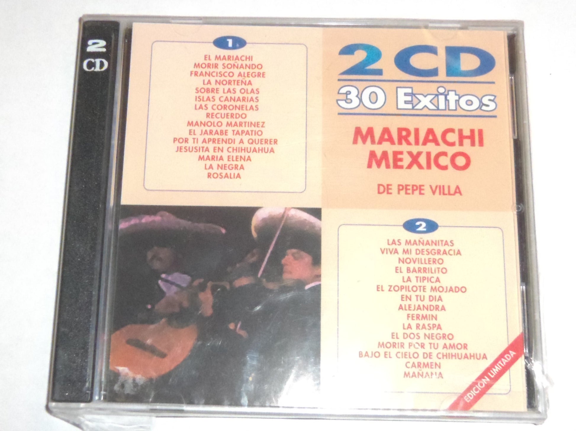 Mariachi Mexico de Pepe Villa 2CD's The Happy Book Stack