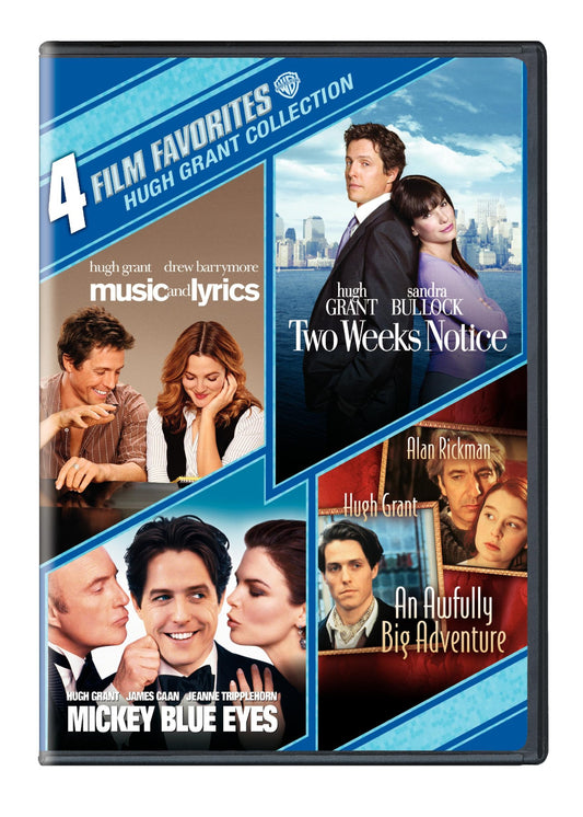 4 Film Favorites: Hugh Grant (An Awfully Big Adventure, Mickey Blue Eyes, Music and Lyrics, Two Weeks Notice) - 3819