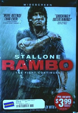 Rambo: The Fight Continues [DVD] Stallone The Happy Book Stack