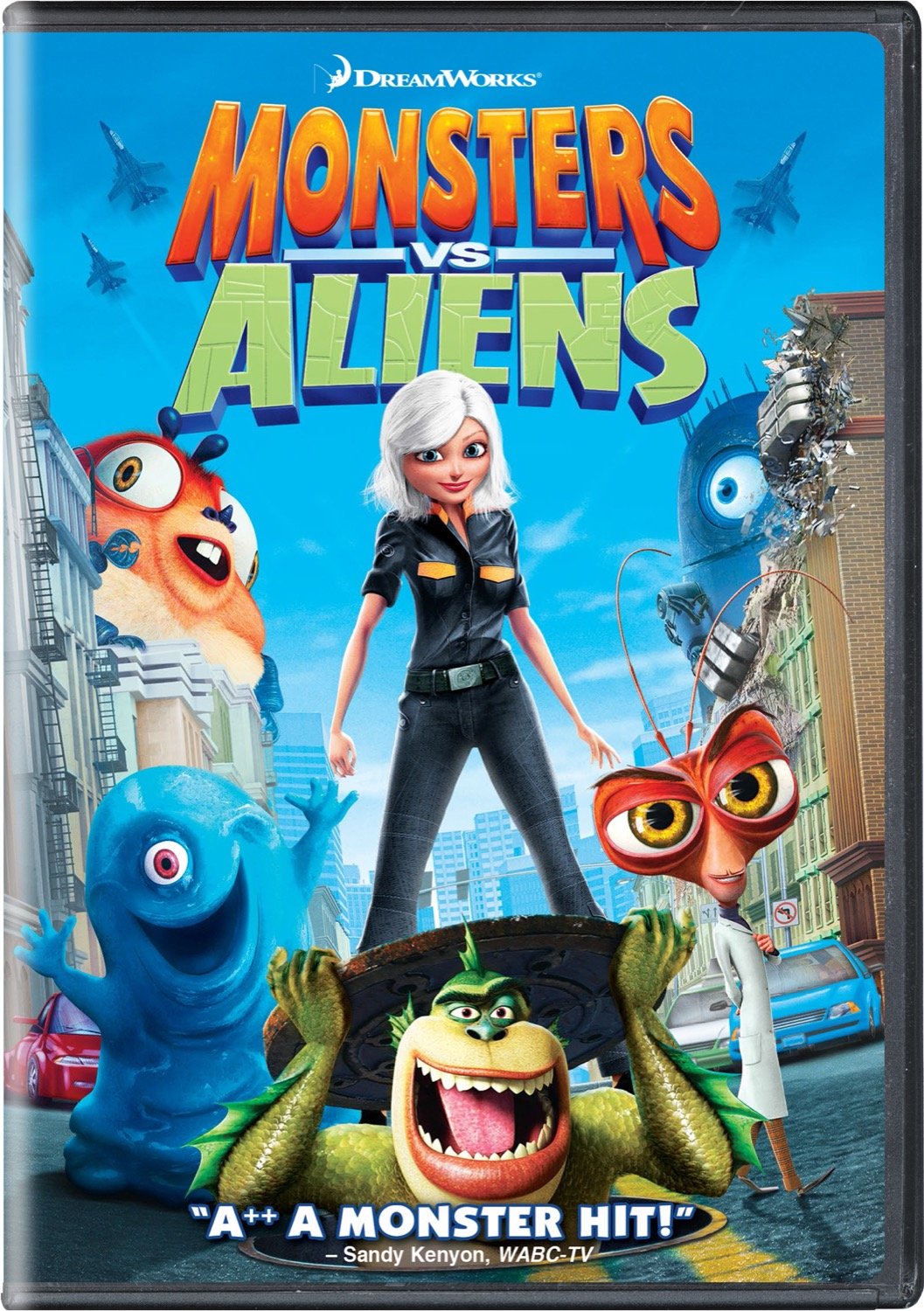Monsters vs. Aliens The Happy Book Stack