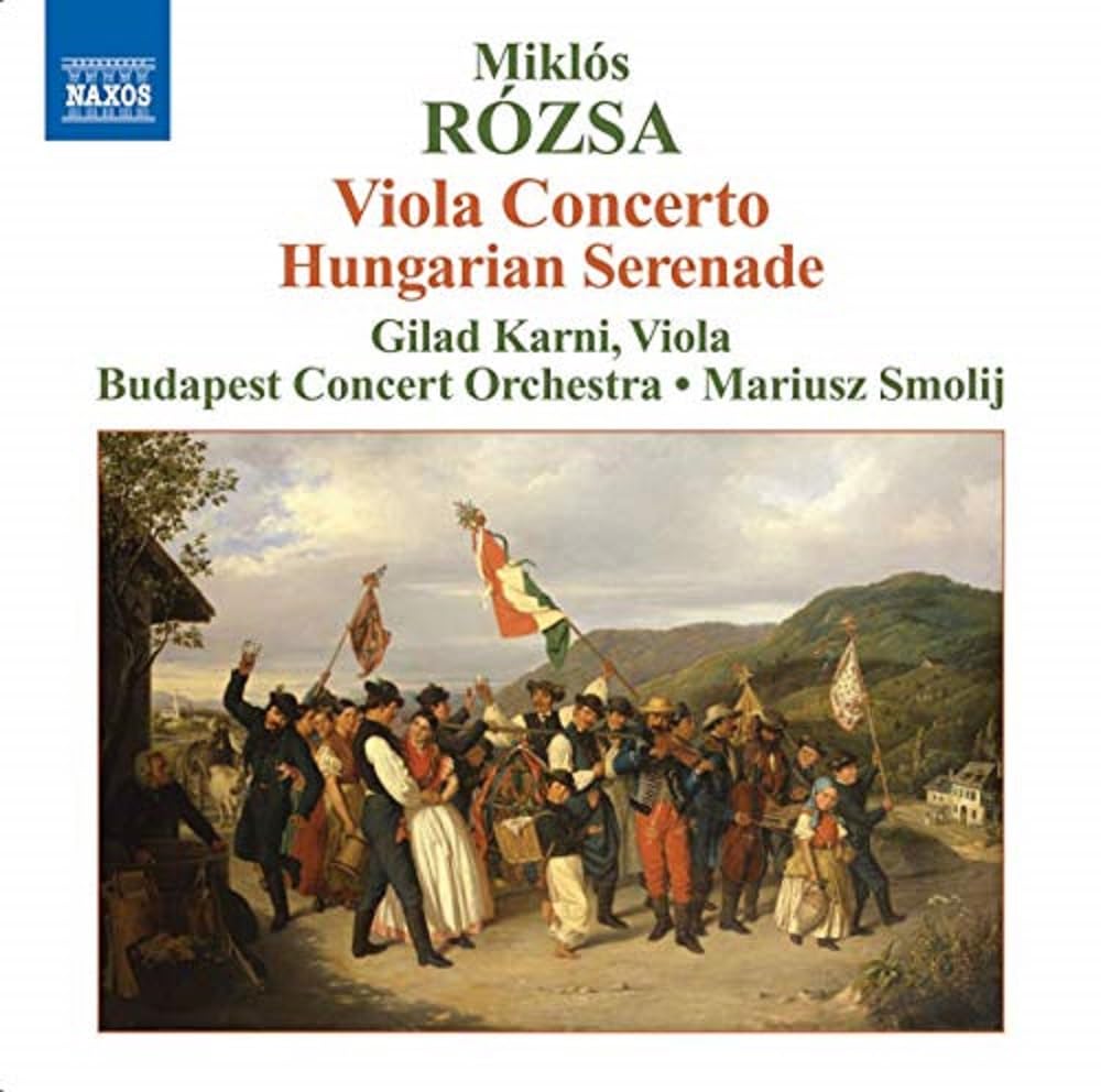 Rozsa: Viola Concerto; Hungarian Serenade The Happy Book Stack