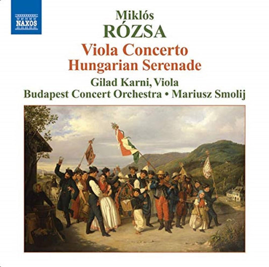 Rozsa: Viola Concerto; Hungarian Serenade The Happy Book Stack