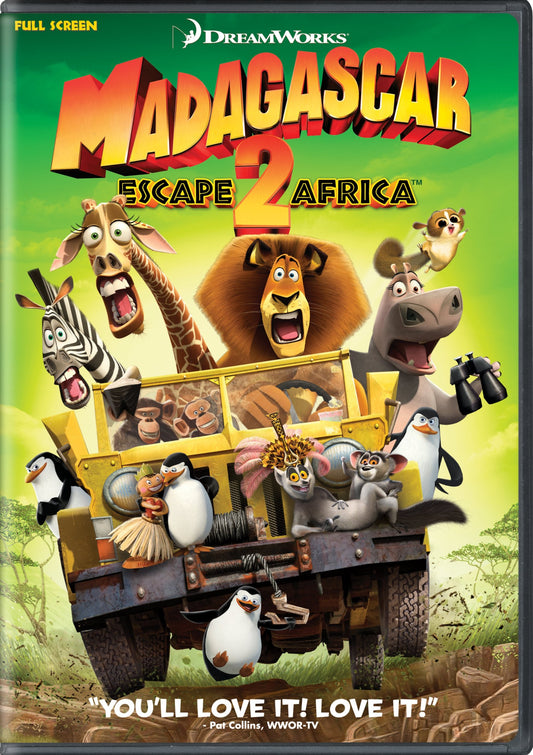 Madagascar: Escape 2 Africa (Full Screen Edition) The Happy Book Stack