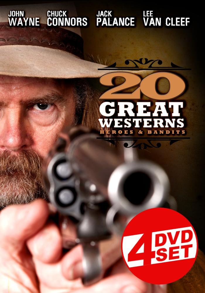 20 Great Westerns: Heroes & Bandits (4 Disc Set) [DVD] - 2869