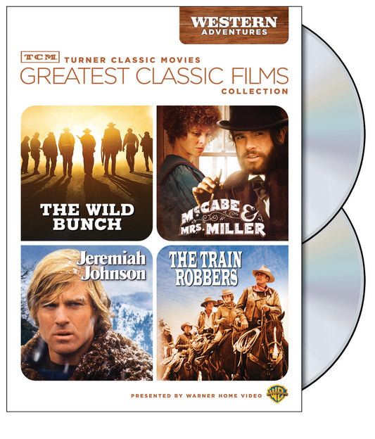 TCM Greatest Classic Films Collection: Western Adventures (The Wild Bunch / McCabe & Mrs. Miller / Jeremiah Johnson / The Train Robbers) - 5729