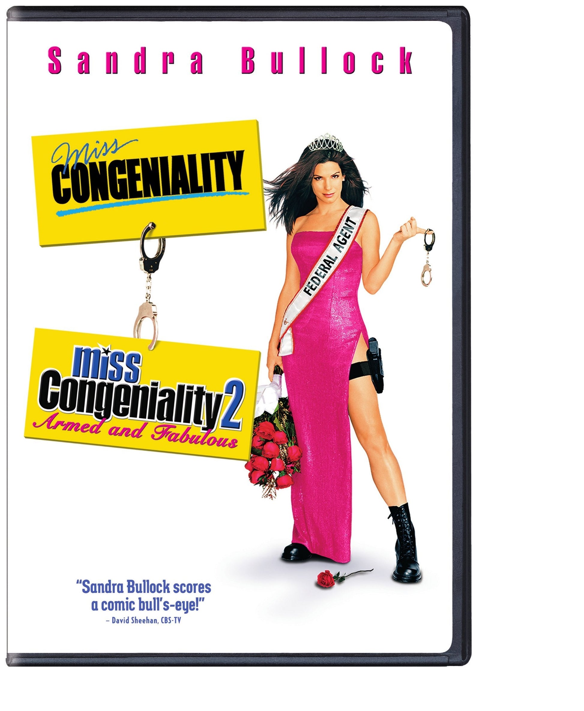Miss Congeniality:Deluxe Edition /Miss Congeniality 2 (DBFE) (DVD) (WS) (Franchise Art) The Happy Book Stack