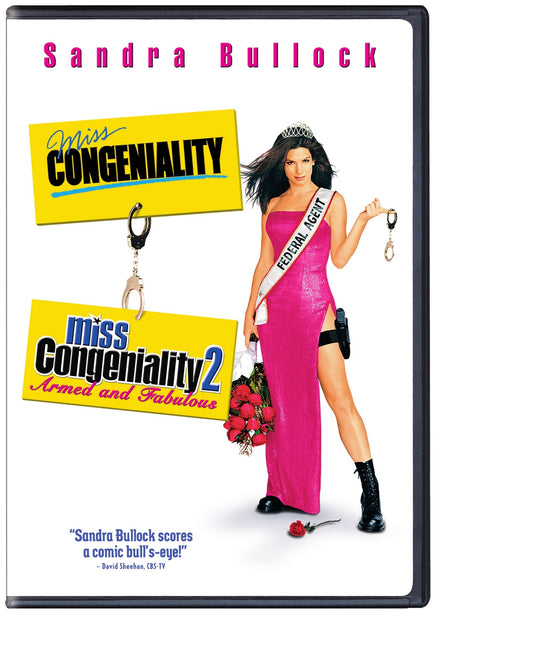 Miss Congeniality:Deluxe Edition /Miss Congeniality 2 (DBFE) (DVD) (WS) (Franchise Art) The Happy Book Stack