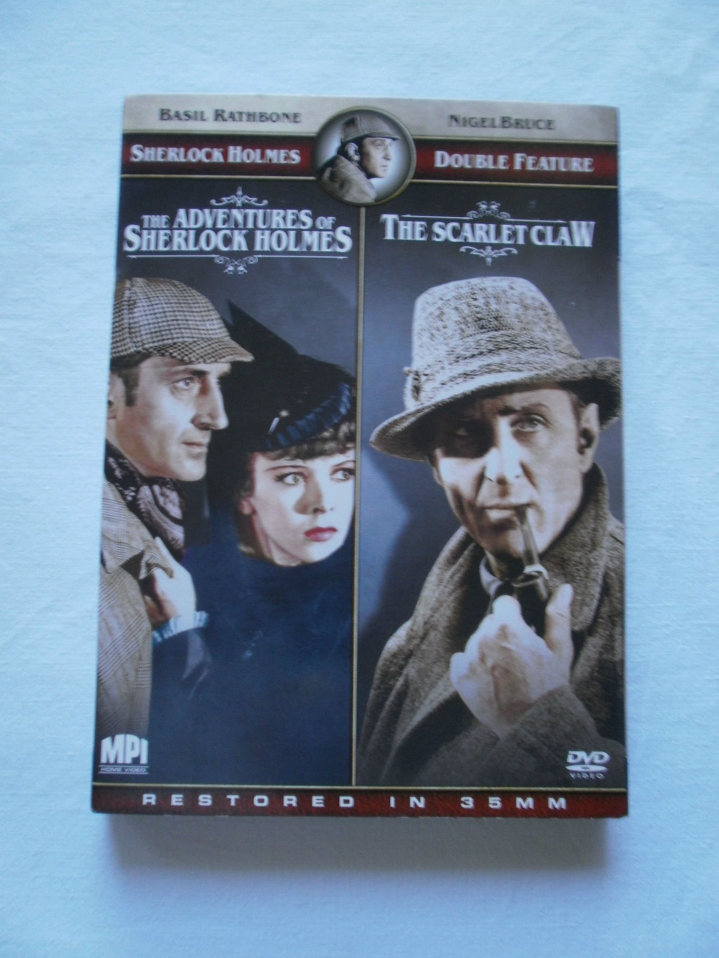 Sherlock Holmes Double Feature: The Adventures of Sherlock Holmes/The Scarlet Claw - 5865