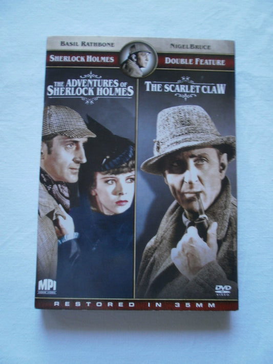 Sherlock Holmes Double Feature: The Adventures of Sherlock Holmes/The Scarlet Claw - 5865
