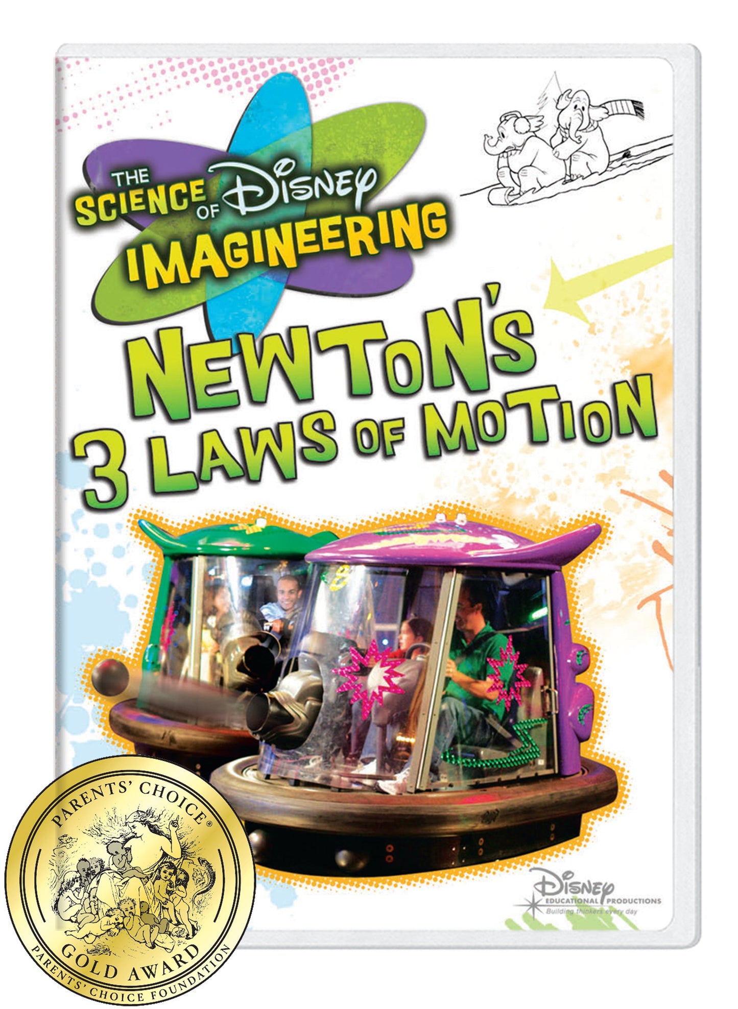 The Science of Disney Imagineering Newtons 3 Laws of Motion [Interactive DVD]
