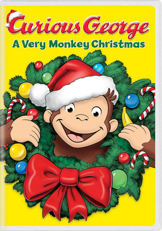 Curious George: A Very Monkey Christmas [DVD] The Happy Book Stack