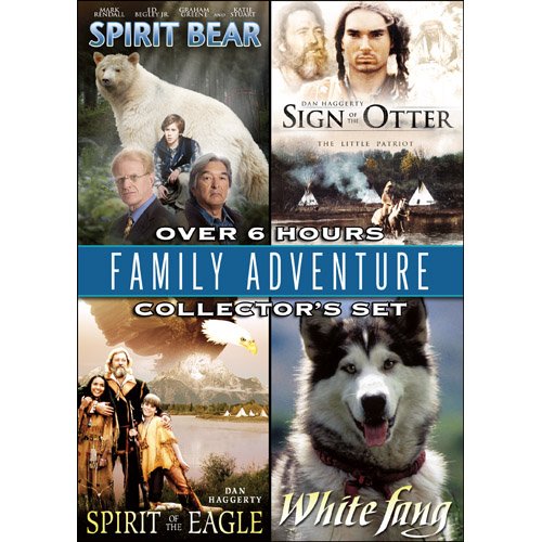 Family Adventure Collector's Set: Spirit Bear/Sign of the Otter/Spirit of the Eagle/White Fang - 8784