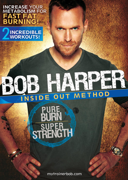 Bob Harper: Pure Burn Super Strength The Happy Book Stack