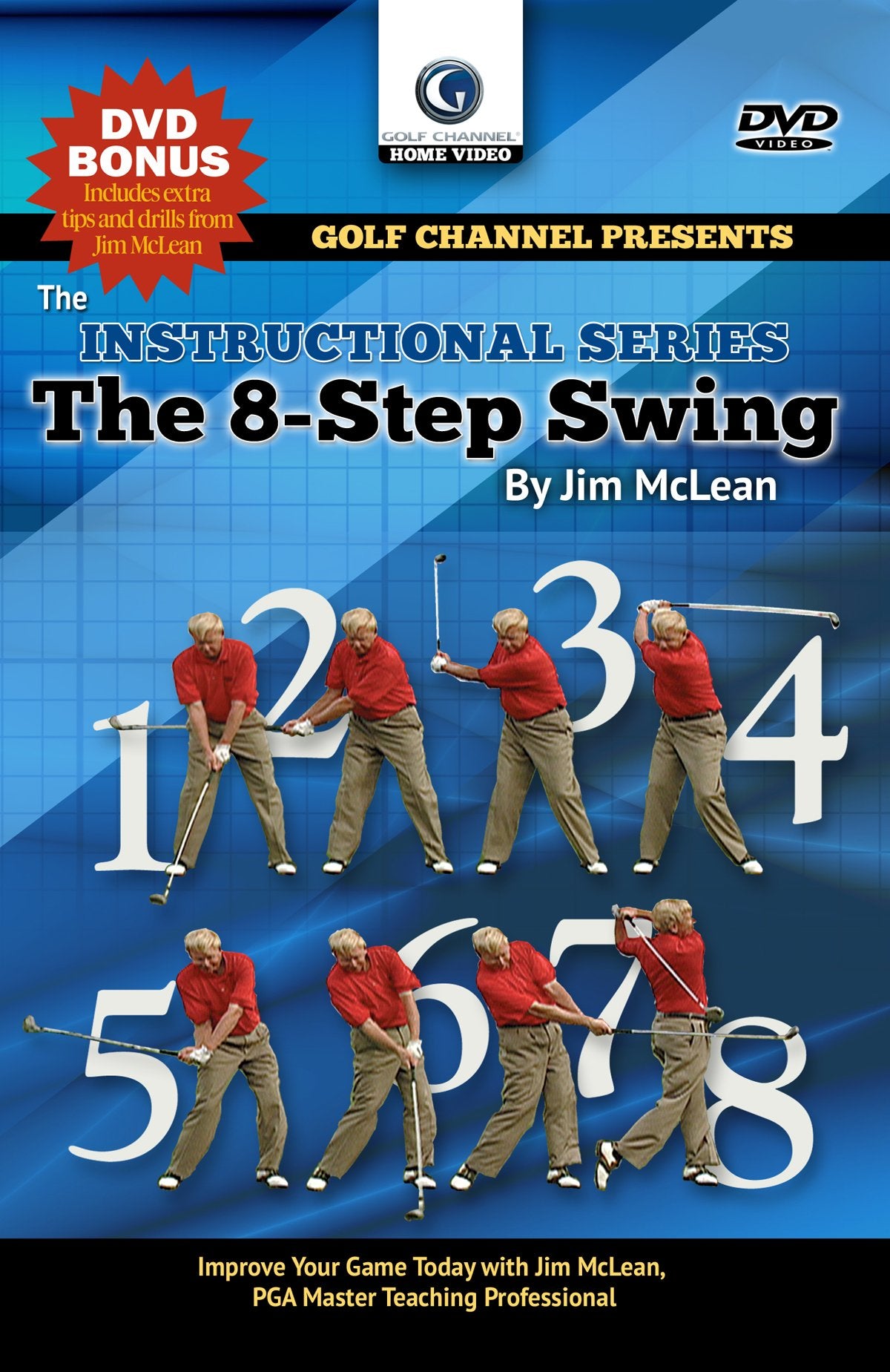 Jim McLean: The 8-Step Swing DVD - 4464