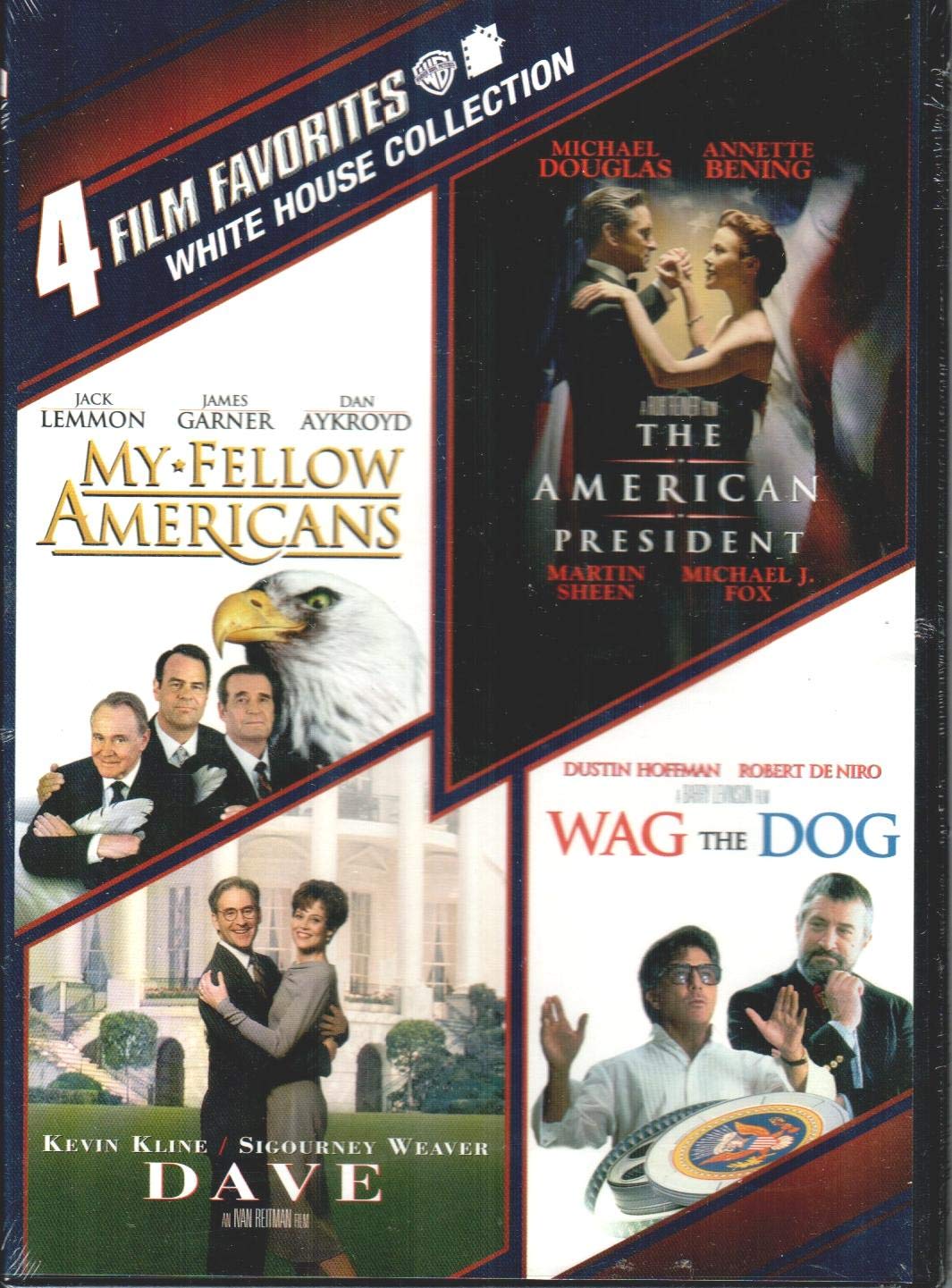4 Film Favorites: White House (The American President, Dave, My Fellow Americans, Wag The Dog) The Happy Book Stack