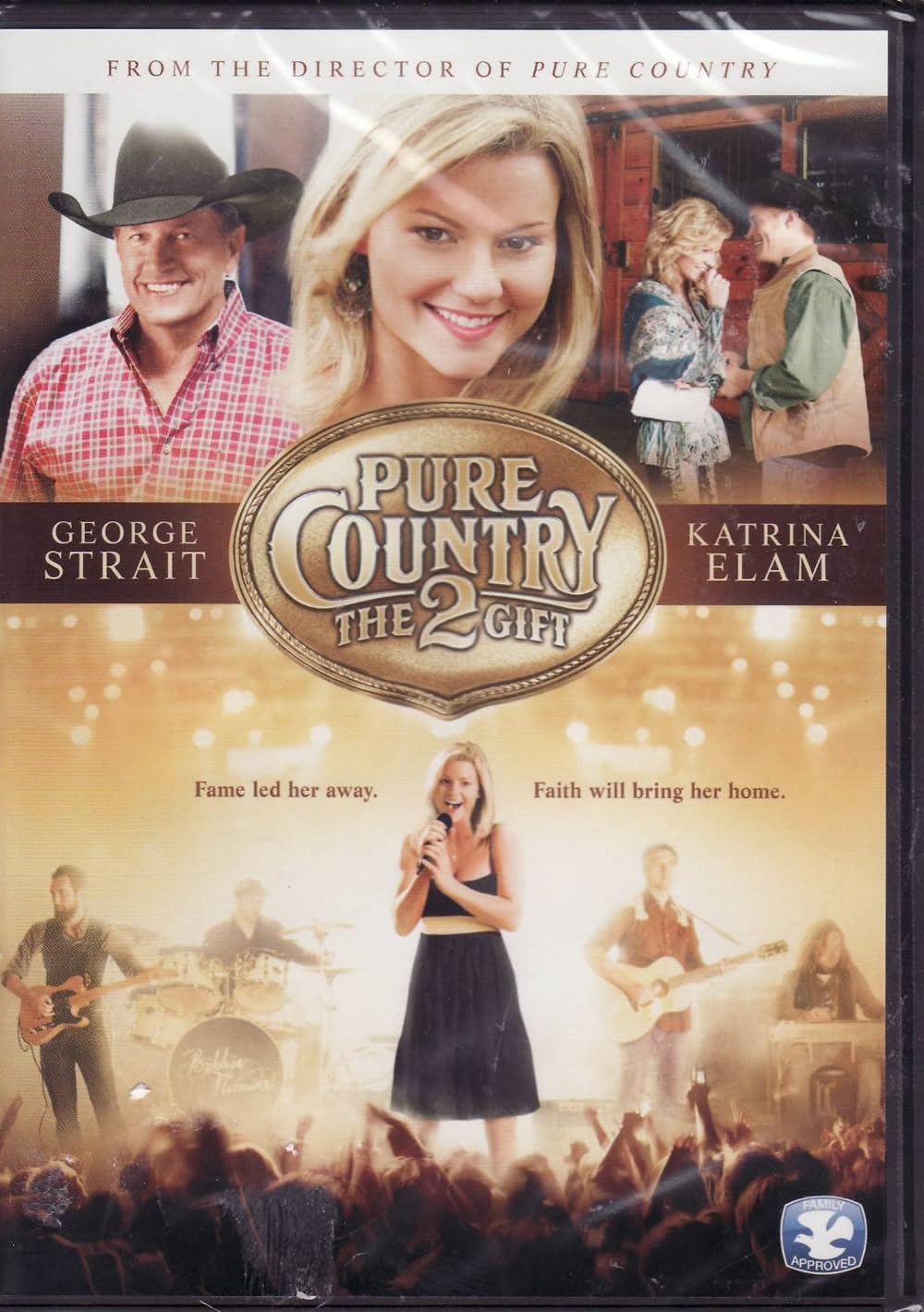 Pure Country 2: The Gift DVD Katrina Elam, George Strait, Cheech Marin - 9970