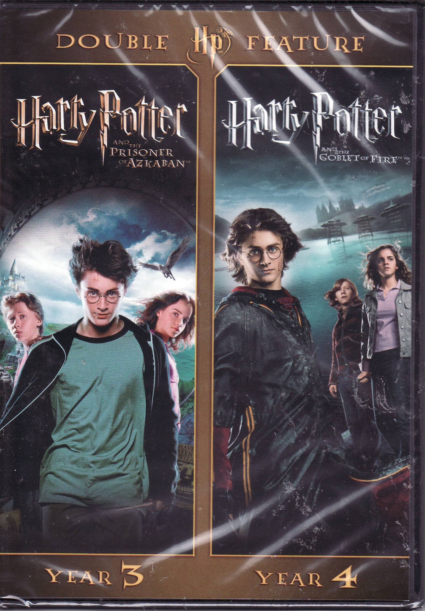 Harry Potter and the Prisoner of Azkaban / Harry Potter and the Goblet of Fire LIMITED EDITION DOUBLE FEATURE DVD SET - 9515