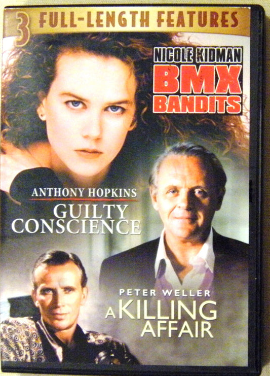 3 Full-Length Features: BMX Bandits / Guilty Conscience / A Killing Affair - 6780