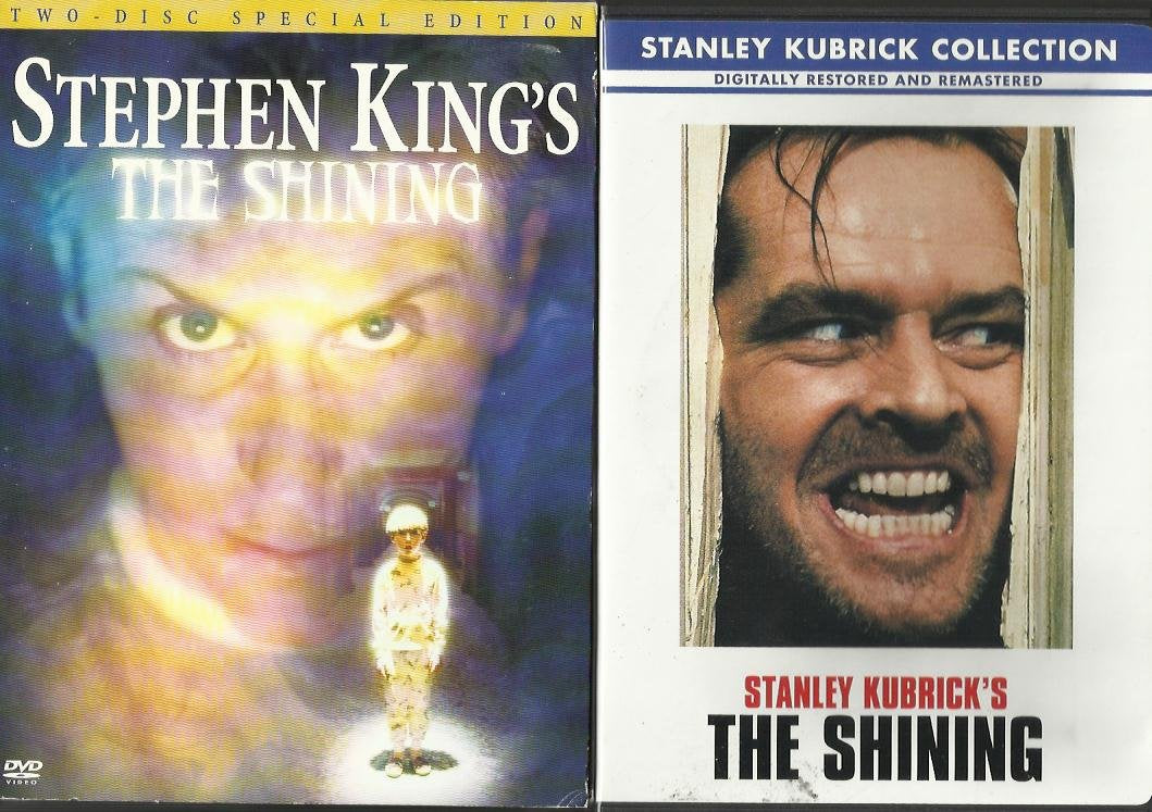 The Shining DVD Set Both Movies Stephen King! - 626