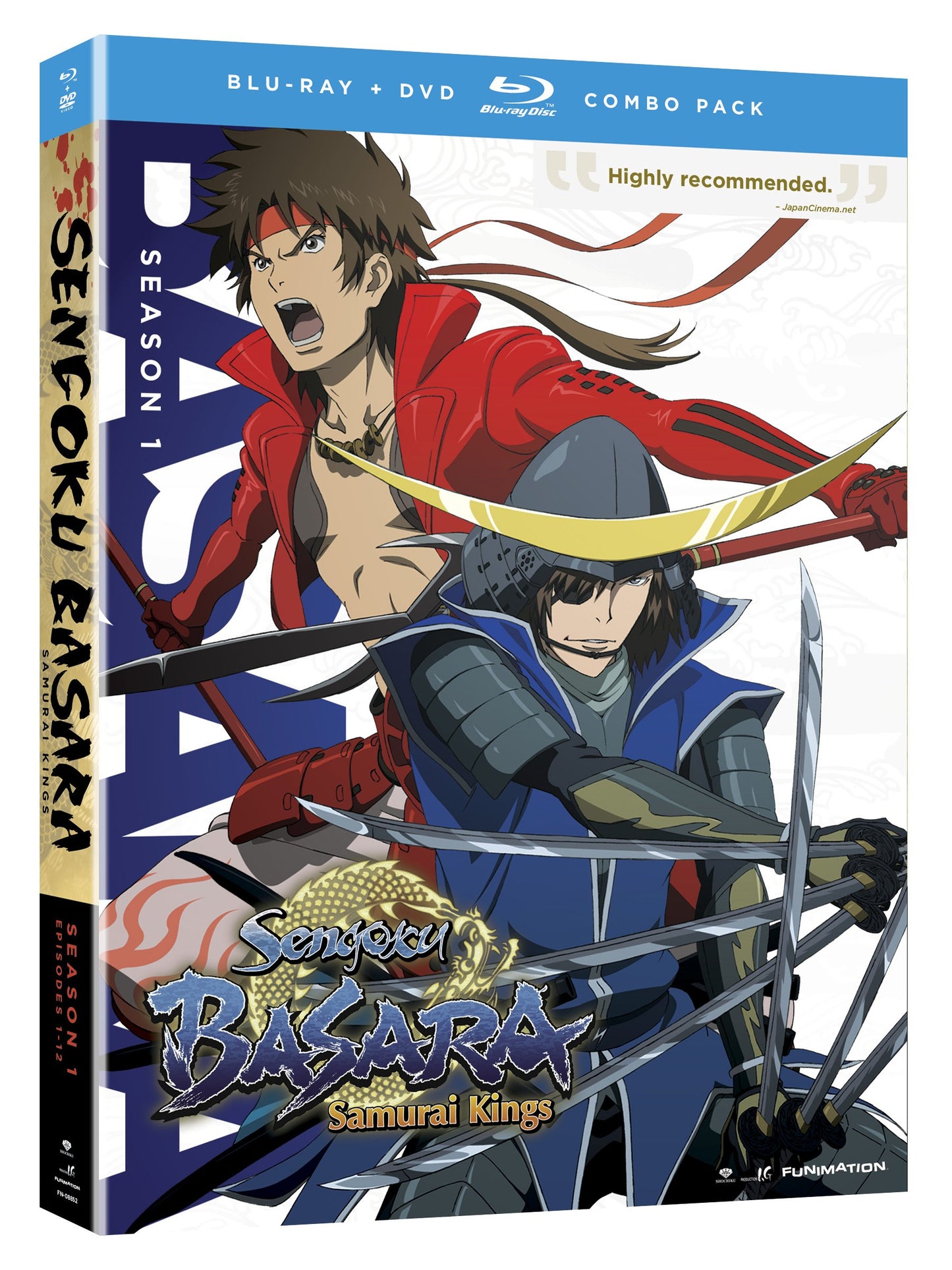 Sengoku Basara: Samurai Kings - Season 1 (Blu-ray/DVD Combo) - 6634