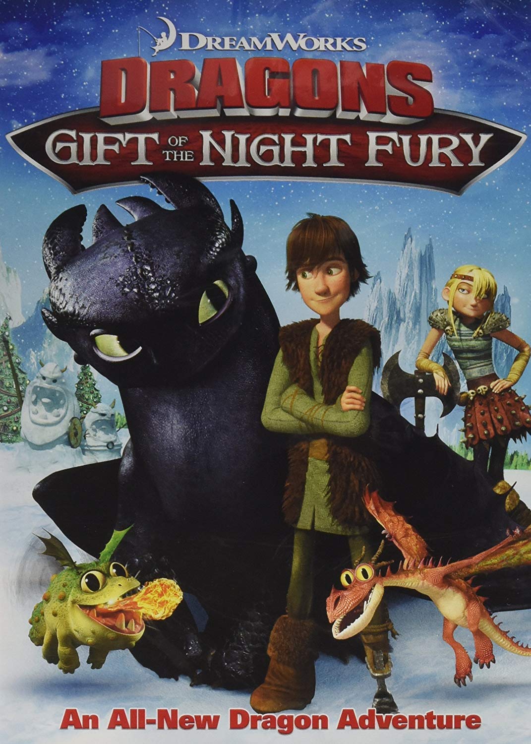 DreamWorks Dragons: Gift of The Night Fury The Happy Book Stack