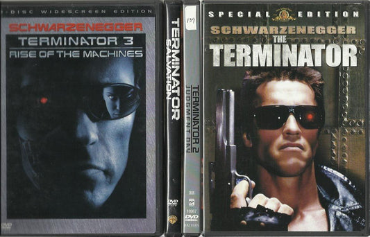 THE TERMINATOR DVD BOX SET! ALL 4 MOVIES ON DVD! - 364