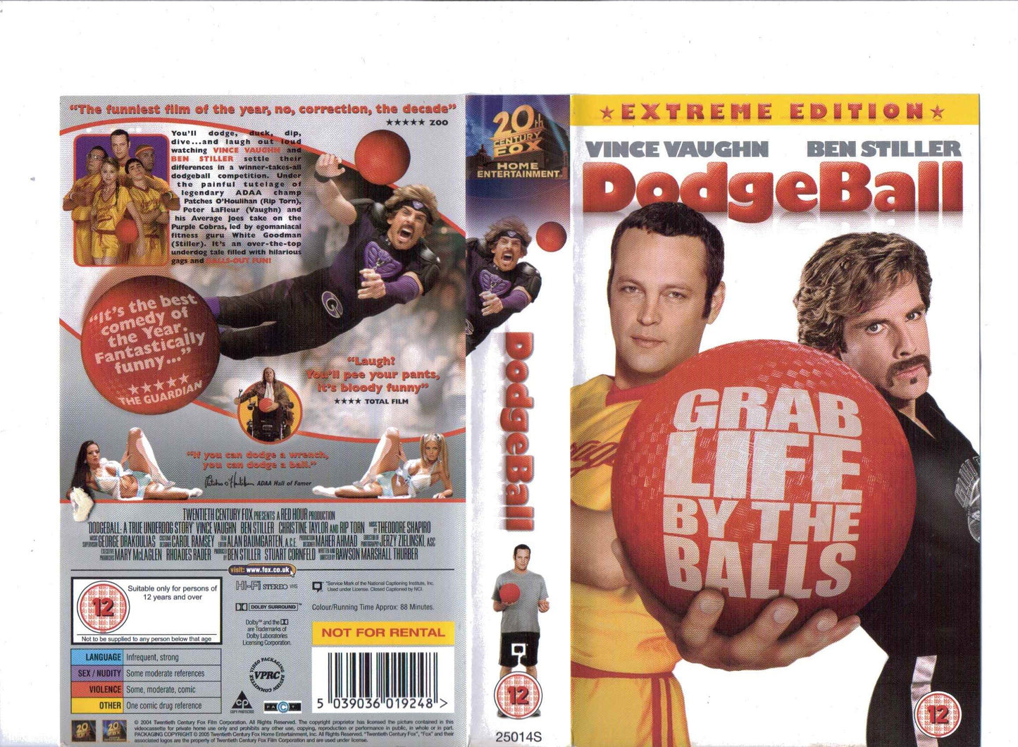 DODGEBALL MOVIE The Happy Book Stack