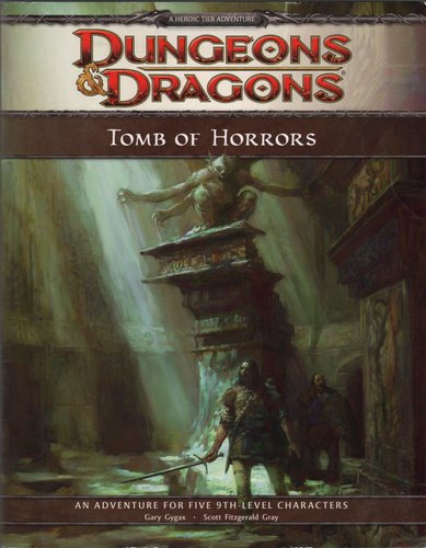 Tomb of Horrors: An Adventure For Five 9th-Level Characters (4th Edition D&D DM Rewards Heroic Tier Adventure) - 9365