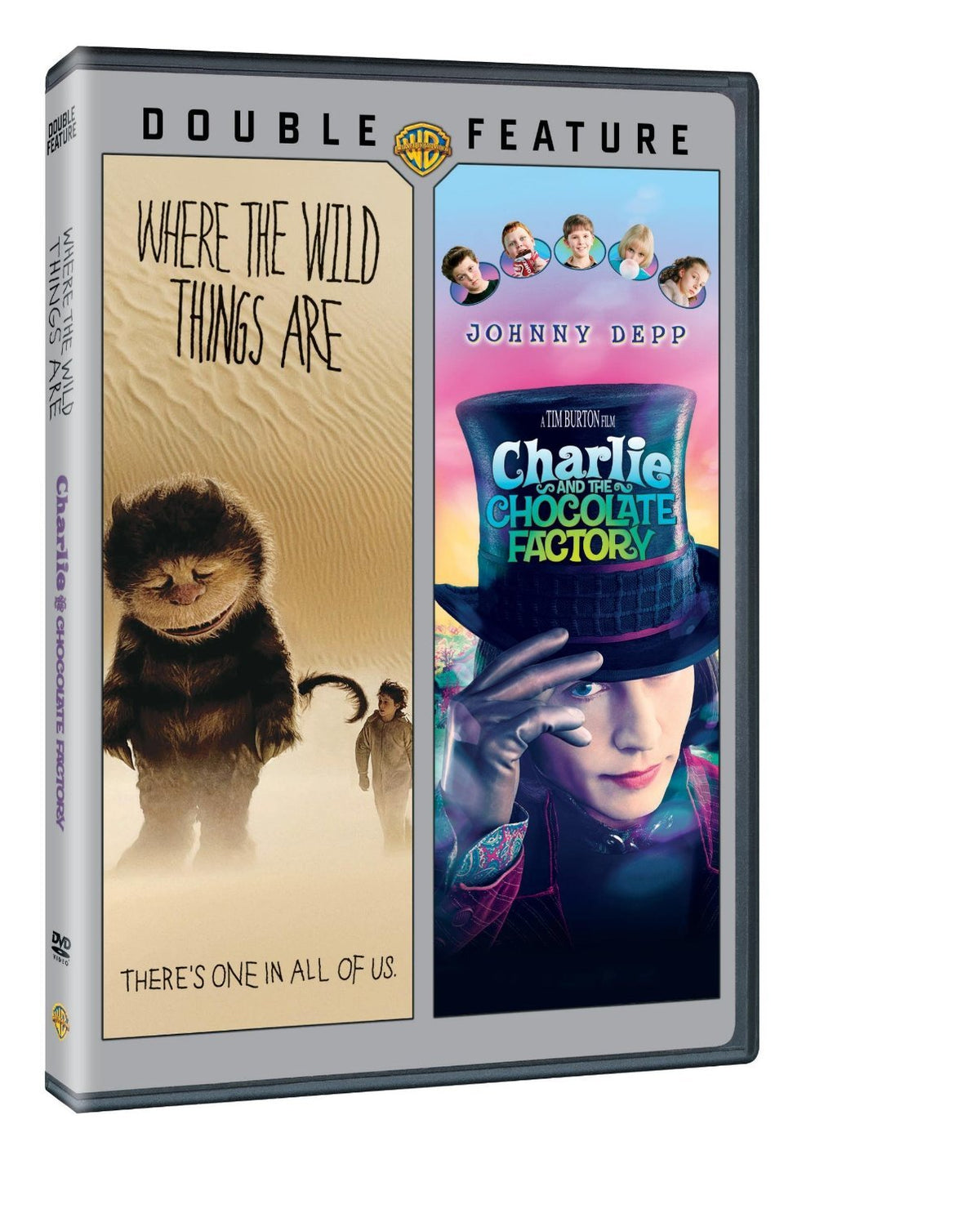 Where the Wild Things Are / Charlie and the Chocolate Factory (DVD) (DBFE) The Happy Book Stack